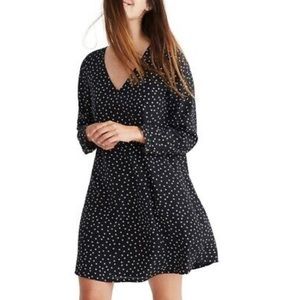 Madewell Stars | button back silk dress